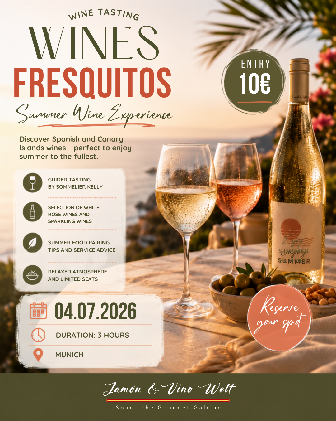 Wines Fresquitos · Summer Wine Experience